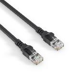 Câble RJ45 Cat.6a SFTP 0.50 m noir / 10 Gb / HDBaseT / POE