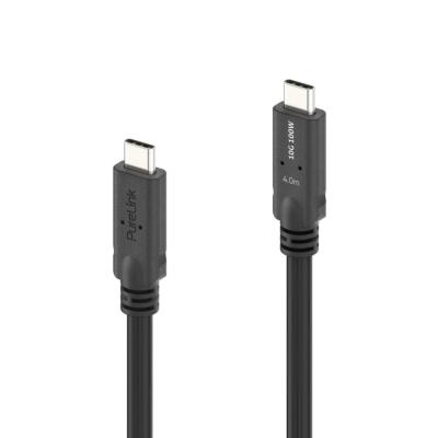 Câble USB4 Gen2 Micro Coax USB-C Premium, 4.00m