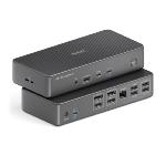 Station d'accueil USB-C - 2 HDMI +2 DP - 2 USB-C - 5 USB-A - 100W PD 