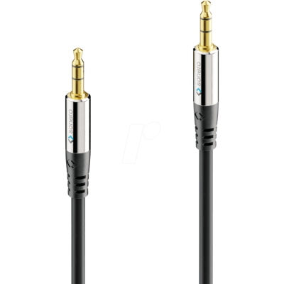 Câble audio stéréo jack 3,5 mm Premium - 20.00 m
