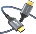 Câble HDMI 8K60 -gris/bleu -3.00m