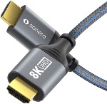 Câble HDMI 8K60 -gris/bleu -3.00m