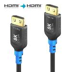 HDMI/8K Ultra High Speed  AOC Fibre Optique (Non ARC )  12.50 m