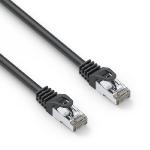 Câble RJ45 Cat.6a SFTP 0.5m noir / HDBaseT 