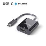 Adaptateur USB-C vers HDMI - 18Gbps - 4K@60 4:4:4 - 0,15m - noir