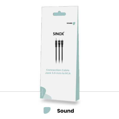 Câble Jack - 2 X RCA Stéréo 2.00 m GO