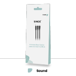 Câble Jack - 2 X RCA Stéréo 2.00 m GO