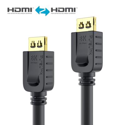 Câble HDMI - 2.1 8K60 Hz UHD HDR - Noir - 2.00m - Secure Lock  