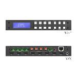 Matrice HDMI 4x4 4K 18 Gbps avec extraction audio