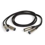 Câble audio 2 XLR 1.50m M/M