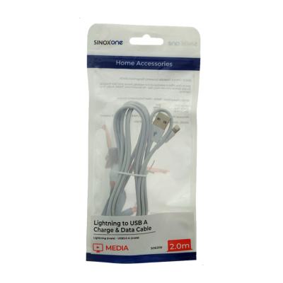 Liquidation Prix Net Câble USB - Lightning - 2.00 m Blanc Non MFI