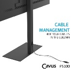 Support TV Pivotant FS100 37-65"- Max 35 KG