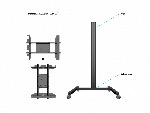 Chariot roulettes 32-63 700 x 400 max 50 kg