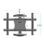 Kit d'extension pour vesa 600 x 400- Max 45kg