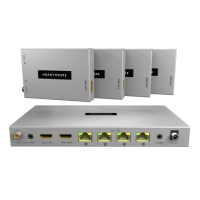 Splitter HDBaseT 4K 4:4:4 + 4 récepteurs -  