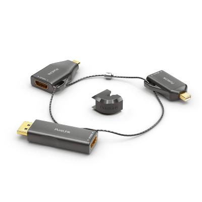 Adaptateurs HDMI 4K vers USB-C/DisplayPort/Mini DisplayPort