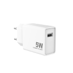 Chargeur Mural  USB-A 5W, Blanc