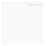 Borne wifi 6 mural 4-xRJ45-2500Mbps-POE in/out