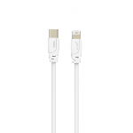 Cable Charge & Data USB C - Lightning 1.00 m Blanc PRO