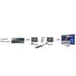 Extension HDMI HDBaseT CAT5e/6 - 4K Ultra HD 18 Gpbs HDR - déport IR