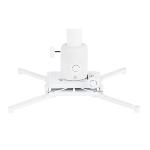 Support projecteur plafond M200- Charge max 15 kg - Blanc