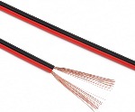 Câble HP 2x1.5mm²  Rouge et Noir CCA 10.00 m