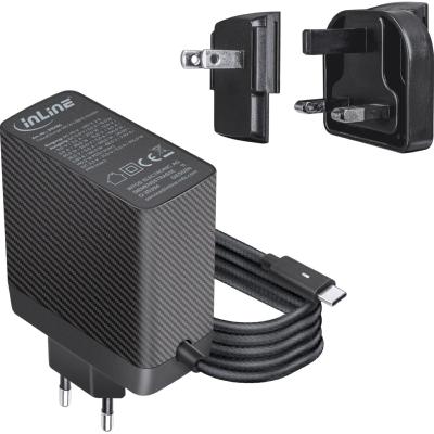 Chargeur USB C  140 W gan  Adaptateu  (UE/UK/USA) noir