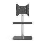 Support Tv pied de sol 96,8 cm + support Sonos ARC - base noire