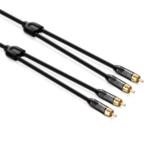 Câble audio, 2x RCA - 5.00m