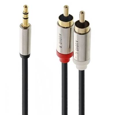 Câble audio Jack/RCA slim, 3m