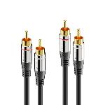 Câble audio 2x RCA - 3.00 m