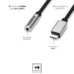 Adaptateur USB type C à Audio 3,5 mm jack  F