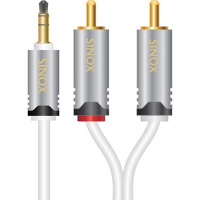 Câble Audio Stéréo Jack 3,5mm - 2 RCA - 1,50m Prix Spécial