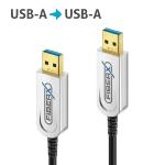 Câble Fibre Optique USB 3.2 - USB-A USB-A - 50 m