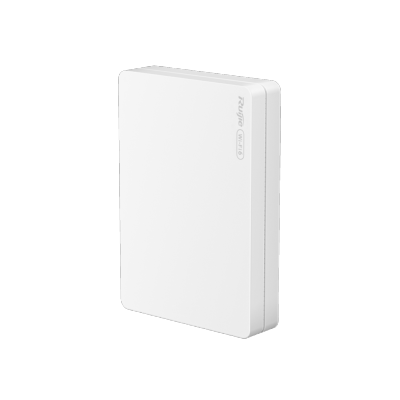 Borne wifi 6 mural 4x RJ45 - 3000 Mbps-POE in/out