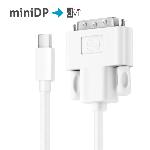 Câble mini DisplayPort vers DVI-D (24+1) - 2K - 1,5m