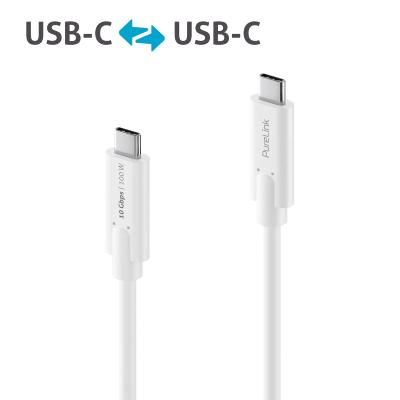 Câble USB-C Premium USB 3.1 (Gen 2) - 1,50 m, BLANC