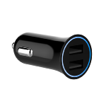 Chargeur Allume Cigare 2.4 A 2 X USB A Black