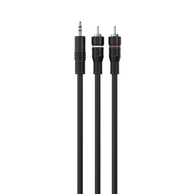 Câble Jack - 2 X RCA Stéréo 1.20 m GO