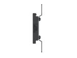 Plaque adaptatrice pour support mural- Noir - poids max 90 kg