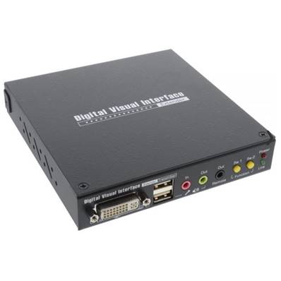 Extender DVI USB KVM /RJ45 jusqu'à 100 m 