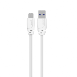 Cable Charge & Data USB C - USB A 3.0 3.00 m blanc