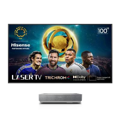 Vidéoprojecteur laser 4K HDR | Dolby+2700 lumens+ écran 100 alr