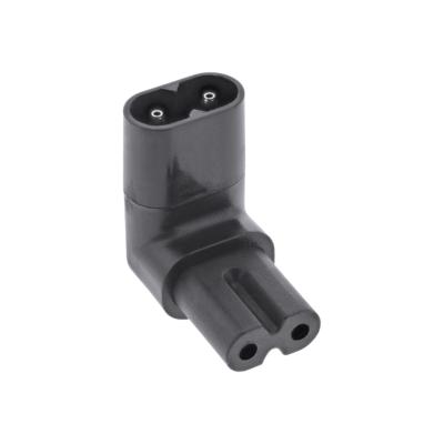 Adaptateur secteur IEC 60320 C8/C7 Haut/Bas