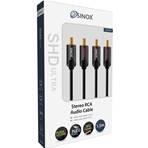 Câble Audio Premium 2 RCA - 2 RCA - 1.50m
