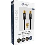 Câble Antenne Premium M-F 100dB + Adaptateur 90° 1.50 m