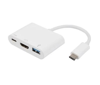 MULTI HUB TYPE C (HDMI F/USB-A F /USB-C F) 