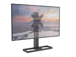 Pied de Sol TV jusqu'à 85''- Base Rectangle - Vesa max 400x400- Noir