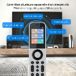 Télécommande universelle connectée avec base - Wifi - RF - BT - IR