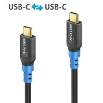 Câble USB4 Gen2 USB-C vers USB-C, noir, 2,00 m